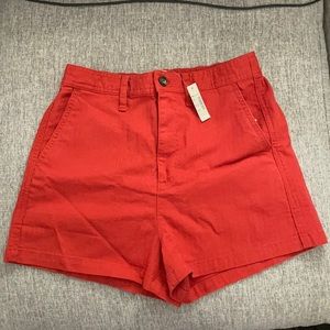 Madewelll NWT Red Shorts